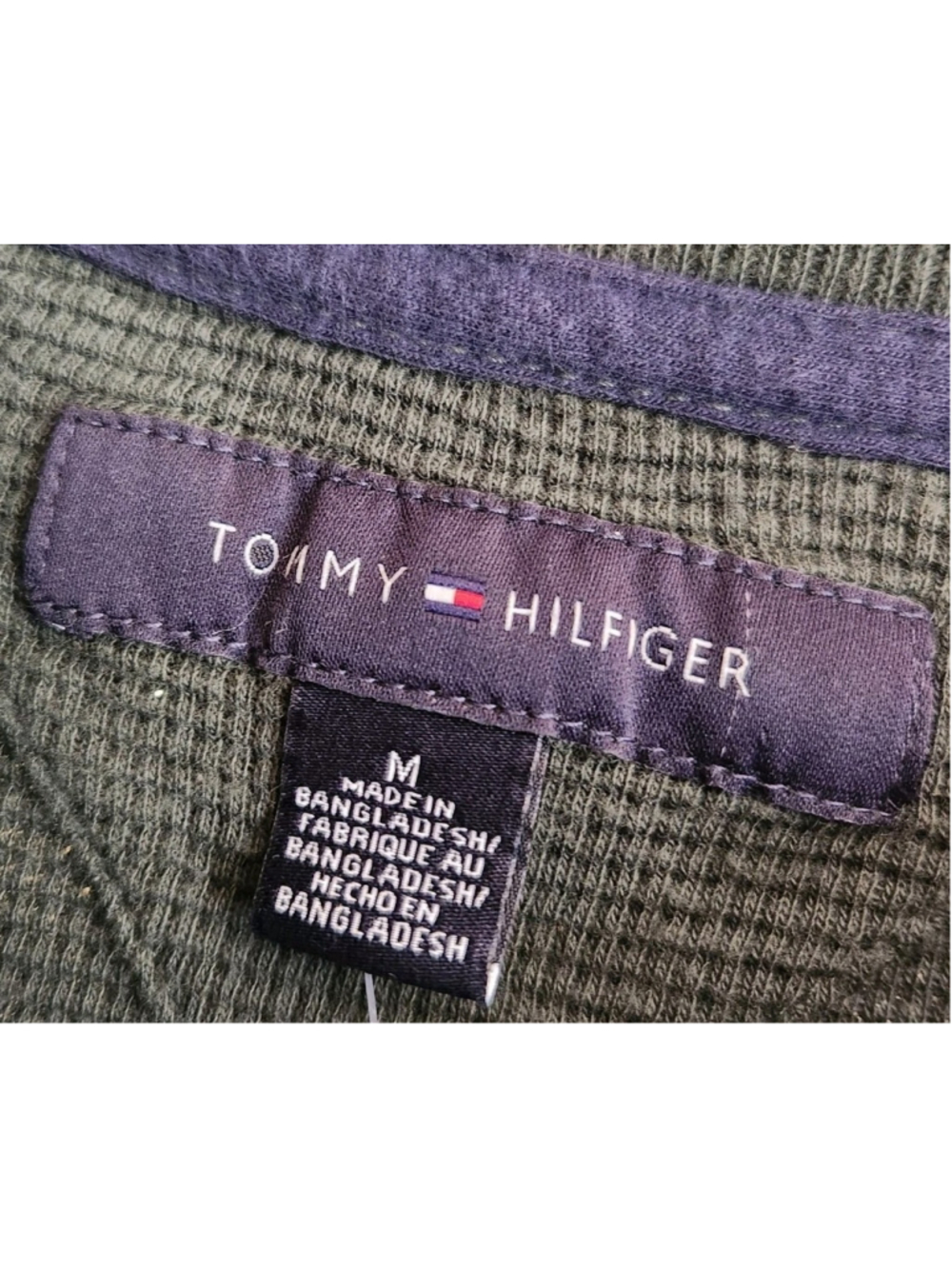 Tommy Hilfiger Mens Sweater Medium Pullover Logo Crew Neck NWT